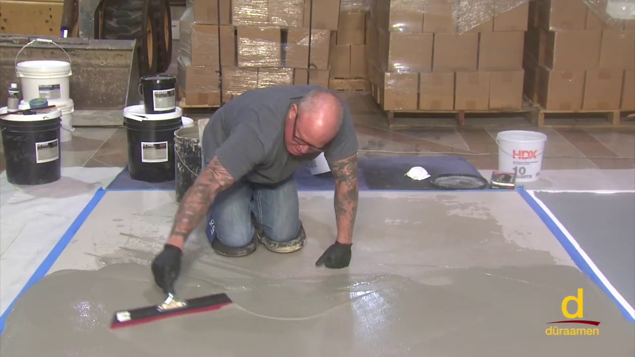 Best Flooring For How To Install Polished Concrete Over Gypsum Using Skraffino? In Dubai, Uae