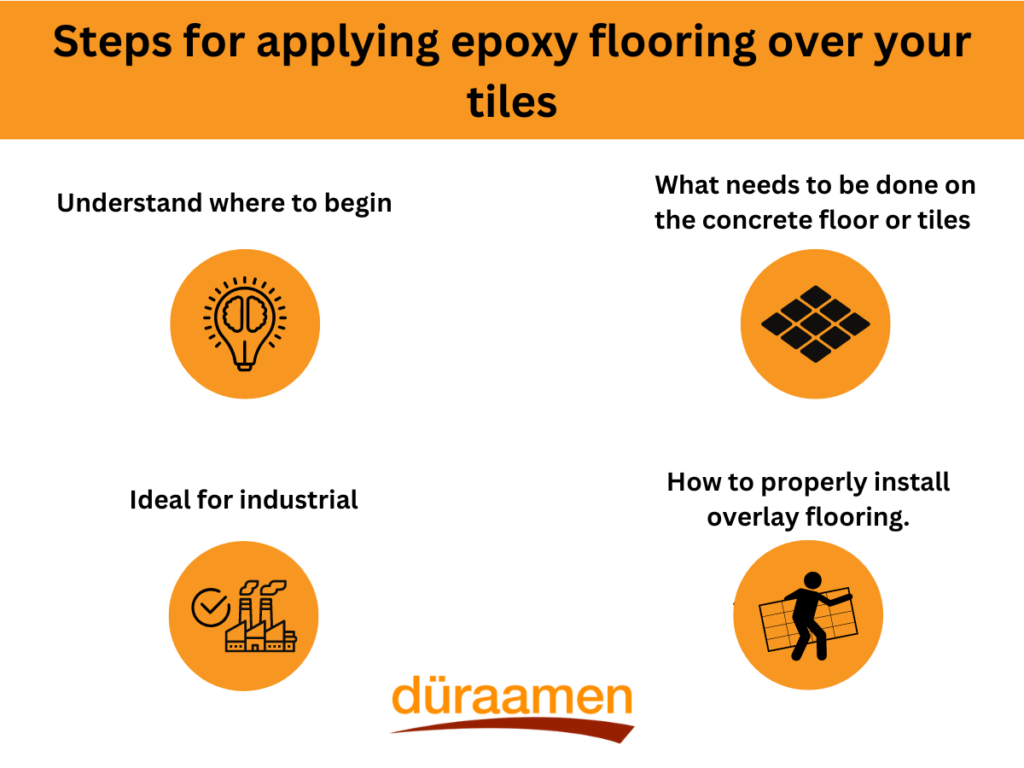 Steps For Applying Epoxy Flooring Over Your Tiles