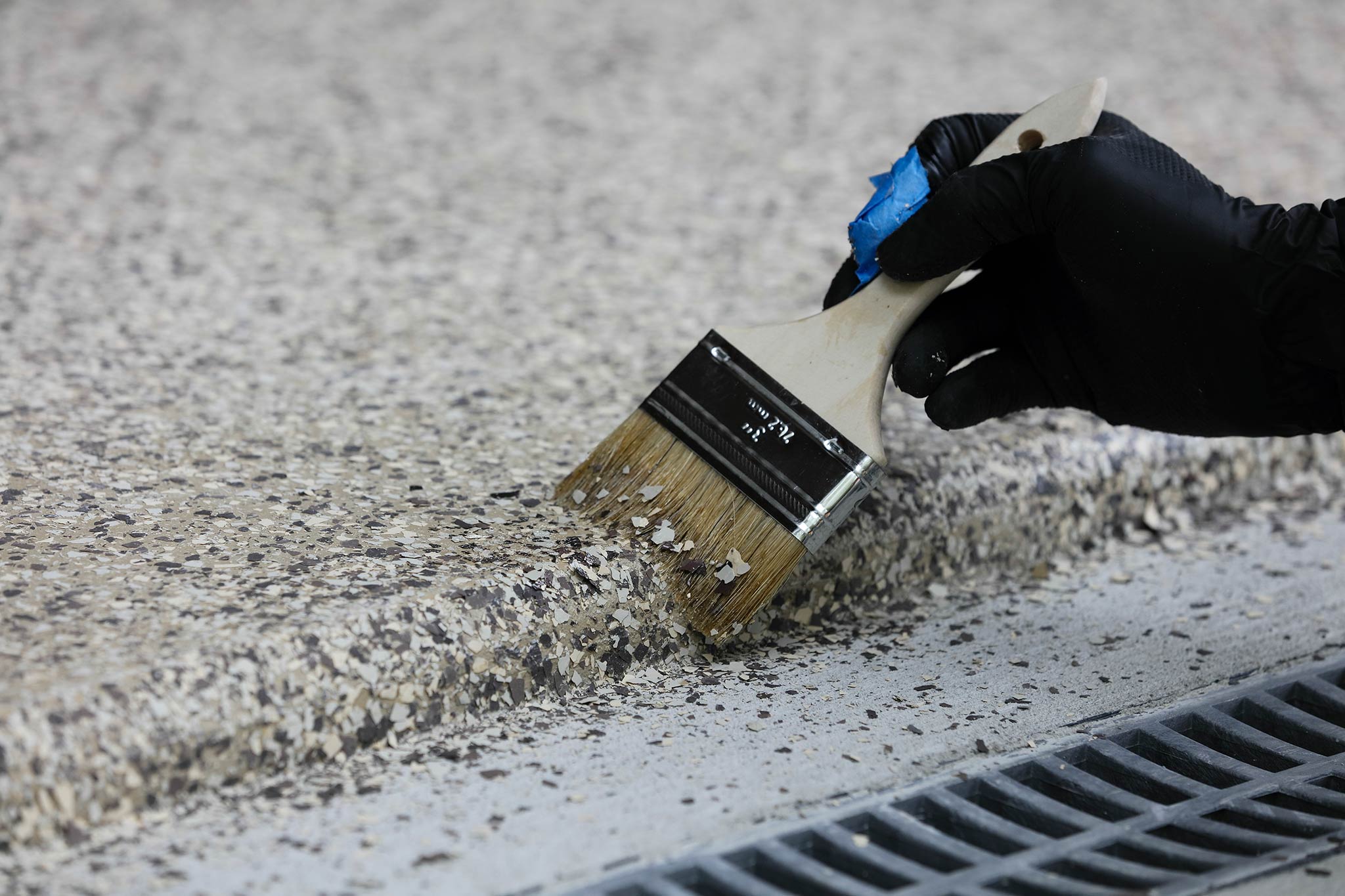Image Gallery Endura Epoxy Resin Chip Floor Coating | Duraamen
