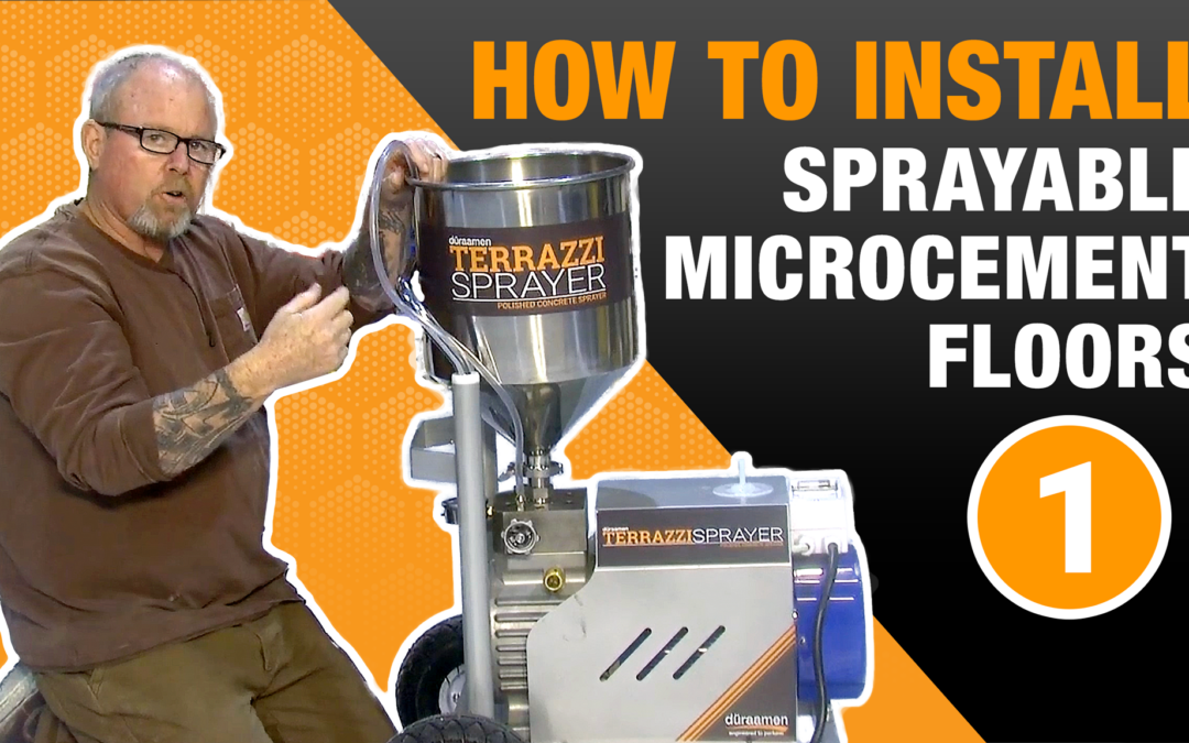 How to Install a Terrazzi Sprayable Microcement Floor?