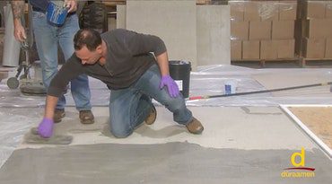 How to Encapsulate Vinyl Tile with a Concrete Topping