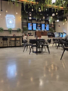 Chaiiwala Of London In Dubai, Uae Uses Stunning Microcement Flooring Bt Duraamen. Image 08