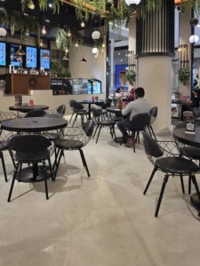 Chaiiwala Of London In Dubai, Uae Uses Stunning Microcement Flooring Bt Duraamen. Image 06