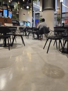 Chaiiwala Of London In Dubai, Uae Uses Stunning Microcement Flooring Bt Duraamen. Image 05