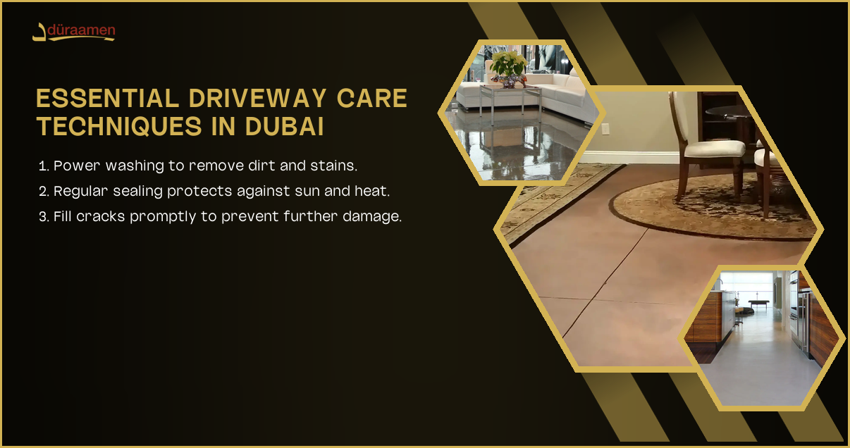 How Often Should You Seal Your Concrete Driveway In Dubai? | 1