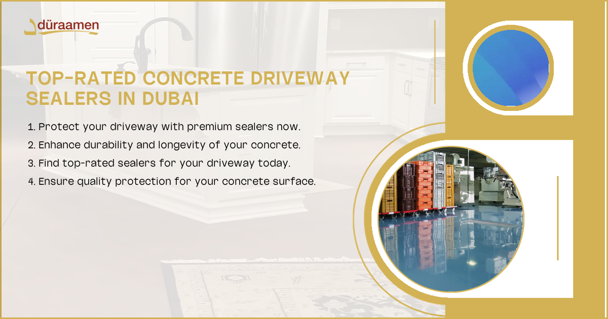 Best Concrete Sealers For Driveways In Dubai - Expert Picks | 1