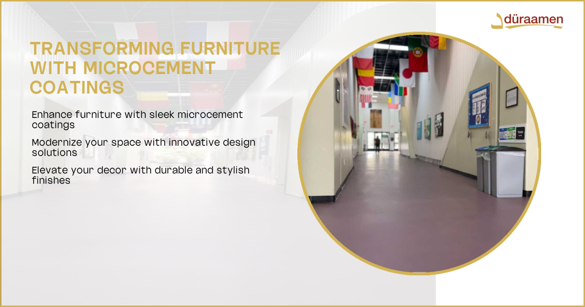 Innovative Ways To Incorporate Microcement In Custom Furniture Designs | 1