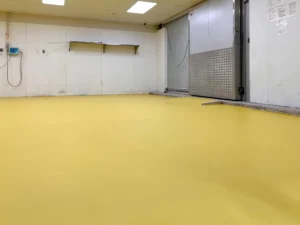 Yellow Urethane-Concrete Floor For The Commercial Bakery, Everything Bagel | Image 06