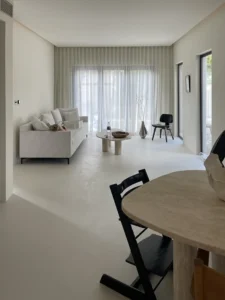 Microcement Flooring From Duraamen Is Used In A Residential Property In The Uae. | Image 01