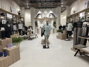 Lifestyle Choice (L/C) Retail Clothing Stre In Dubai Hills Mall Is Finished With Microcement Flooring From Duraamen. Image 07