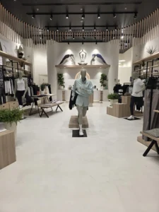 Lifestyle Choice (L/C) Retail Clothing Stre In Dubai Hills Mall Is Finished With Microcement Flooring From Duraamen. Image 06