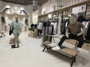 Lifestyle Choice (L/C) Retail Clothing Stre In Dubai Hills Mall Is Finished With Microcement Flooring From Duraamen. Image 03