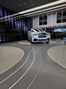 Uno Luxury Auto Dealership In The Uae Has A Designer Microcement Floor From Duraamen. | Image 12
