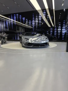 Uno Luxury Auto Dealership In The Uae Has A Designer Microcement Floor From Duraamen. | Image 07