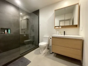 Discover This Stunning Modern Home In The Mountainous Region Of Hungry Horse, Montana, Where The Beauty Of Arapido Sprayable Microcement Flooring Takes Center Stage