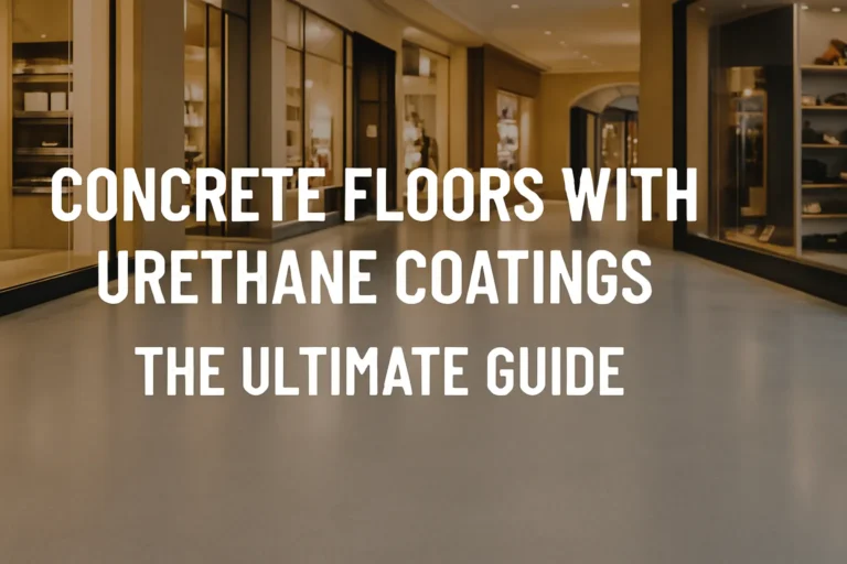 Concrete Floors With Urethane Coatings The Ultimate Guide