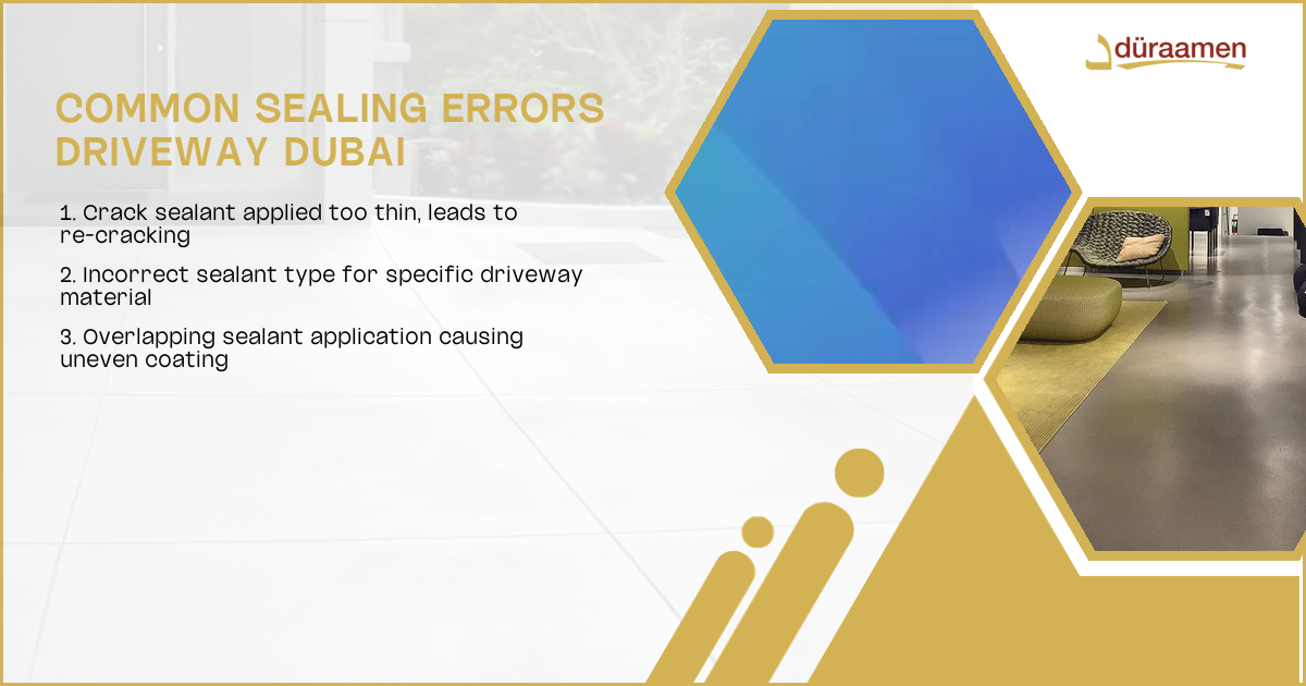 Concrete Driveway Sealing Mistakes To Avoid In Dubai | 1