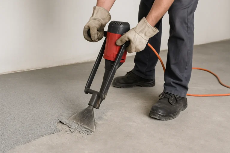 How To Remove Epoxy Flooring From Concrete