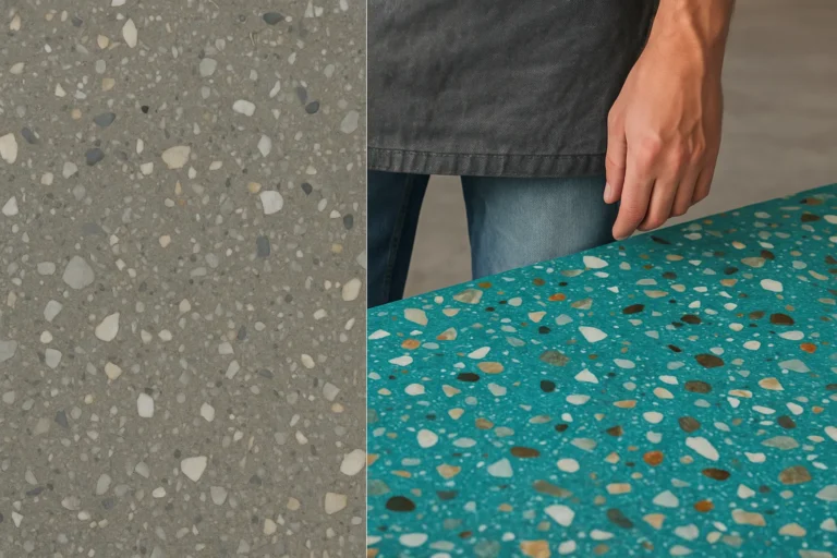 What Are The Differences Between Cementitious And Epoxy Terrazzo?