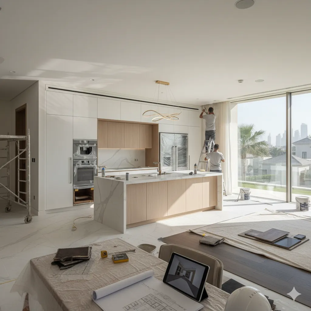 House Renovation Cost In Dubai | 1 Living Space Makeover Expenses