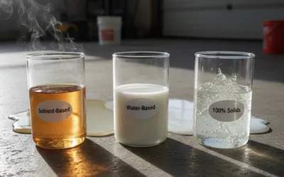 Comparing Solvent-Based, Water-Based, and 100% Solids Epoxies: A Complete UAE Buyer’s Guide (2025 Edition)