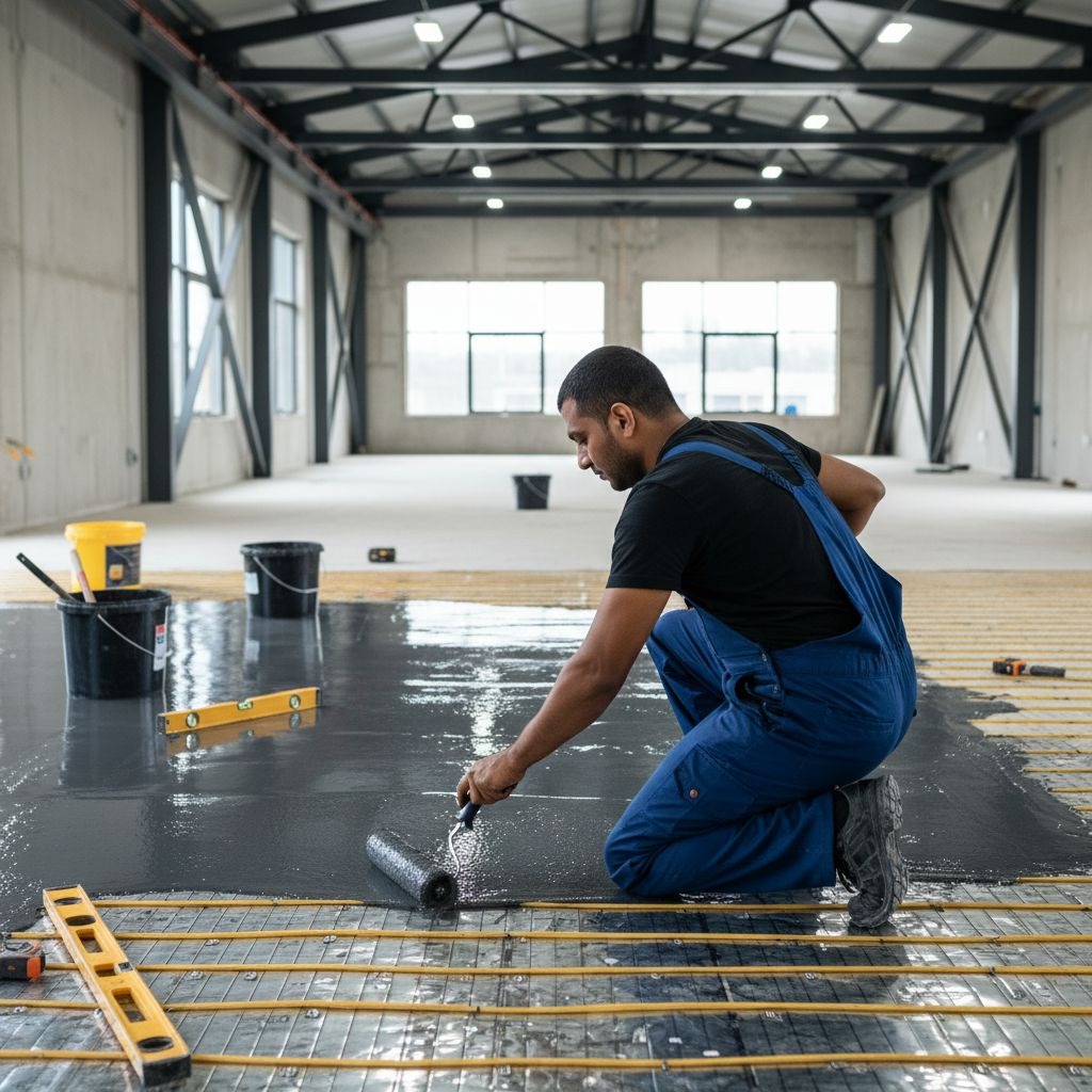 Underfloor Radiant Heat + Epoxy Flooring: Comfort Meets Durability | 1